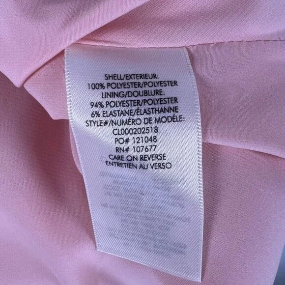 NWT alice + olivia Classics Harmony Racerback Cowl Neck ALine Blush Mini Dress 6